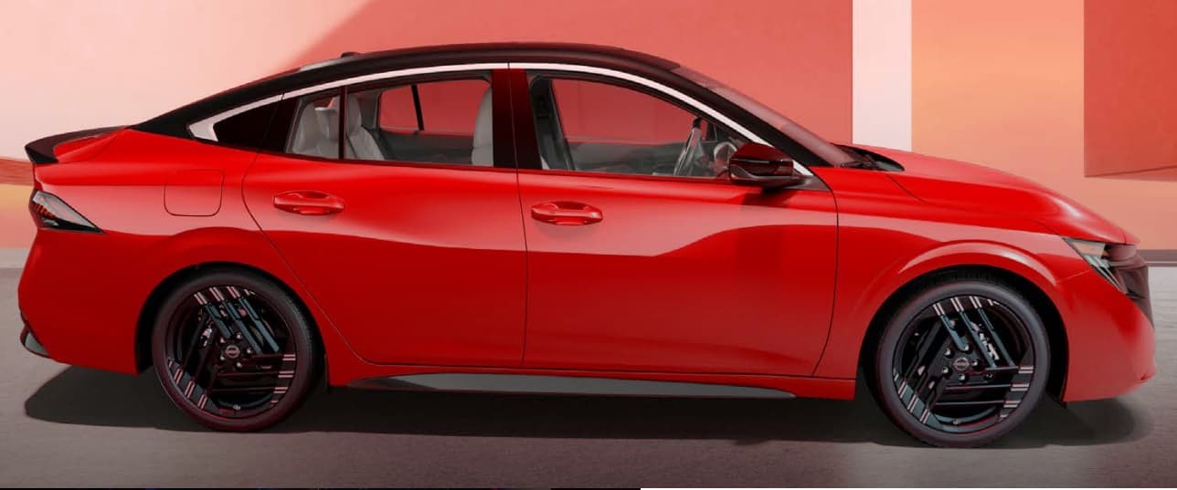 NISSAN SENTRA SENTRA SENSE CVT 25 color naranja