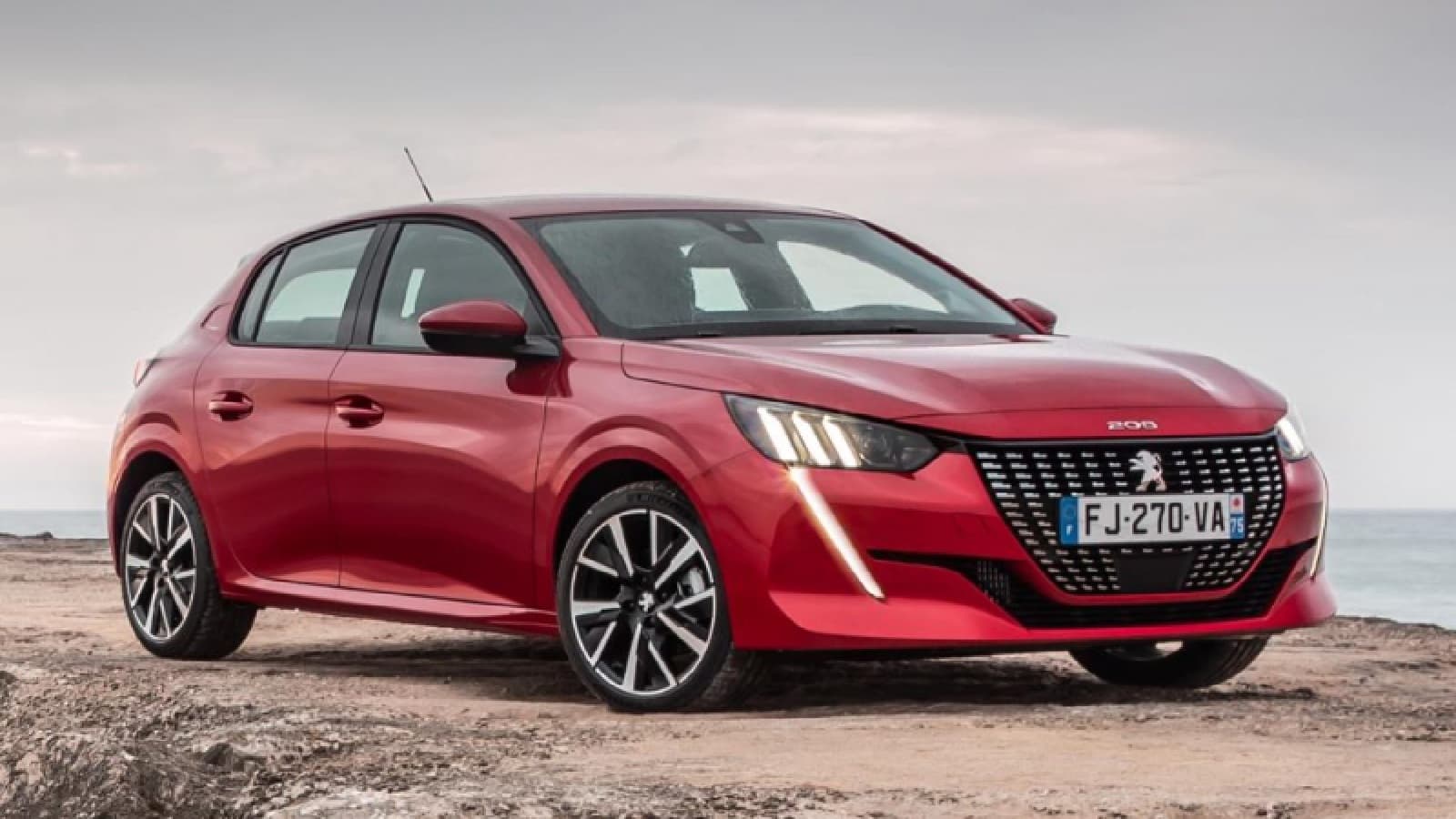 PEUGEOT 208 208 ALLURE 1.6L ABS USB ACTA 17 color rojo